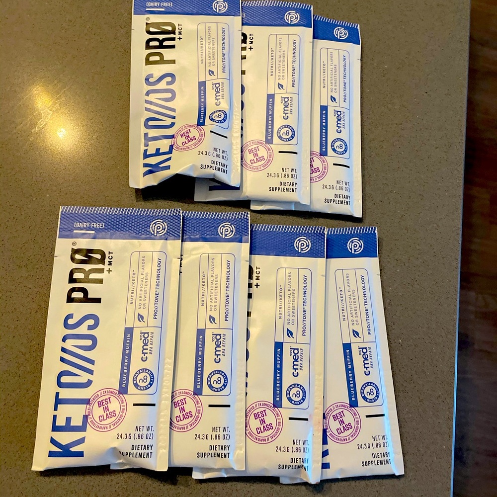 Pruvit Keto Os pro blueberry muffin